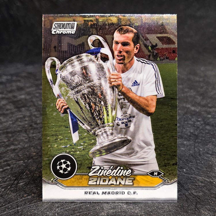 Topps Stadium Club Chrome 2023-24 - Zinedine Zidane, Real Madrid #5